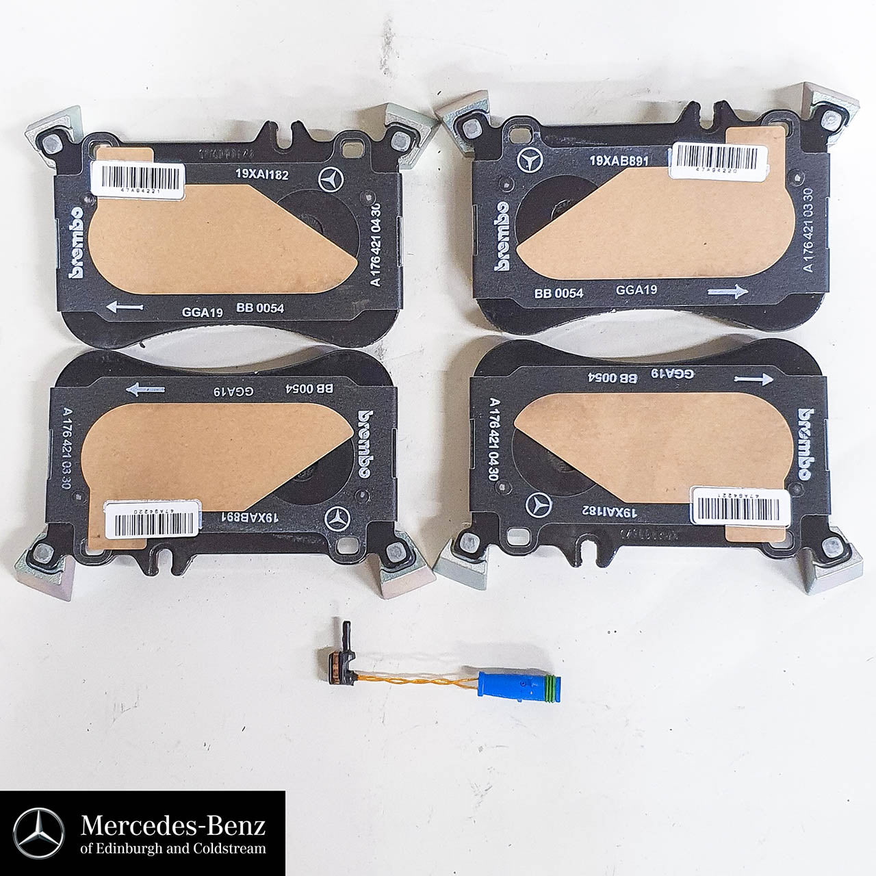 Genuine Mercedes-Benz Front Brake Pads - A45 A Class, CLA, GLA AMG