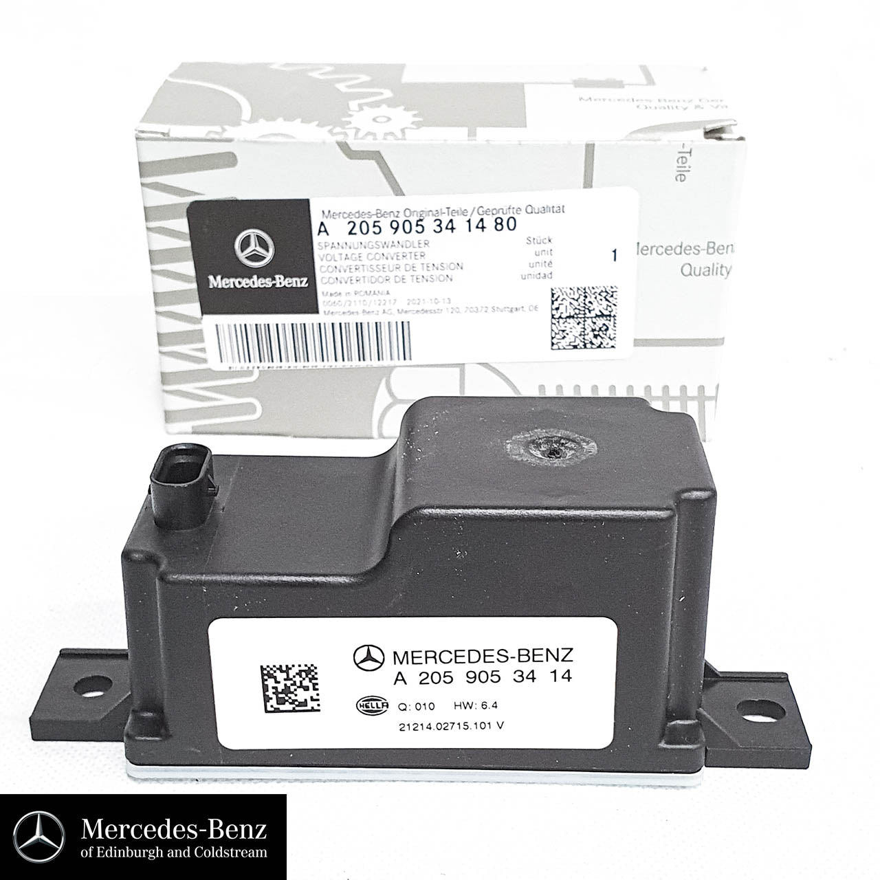 Genuine Mercedes-Benz Voltage Converter - Aux Battery