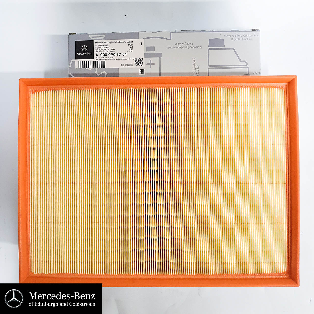 Genuine Mercedes-Benz Air Filter A0000903751 Sprinter 906, 907 Model Series