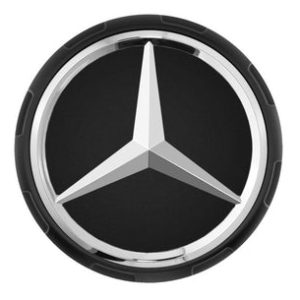 Genuine Mercedes-Benz Wheel Trim Cover - AMG Hub Cap, In Matt Black