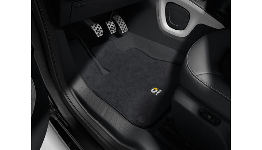 Genuine Smart 453 Black Velour Floor Mats