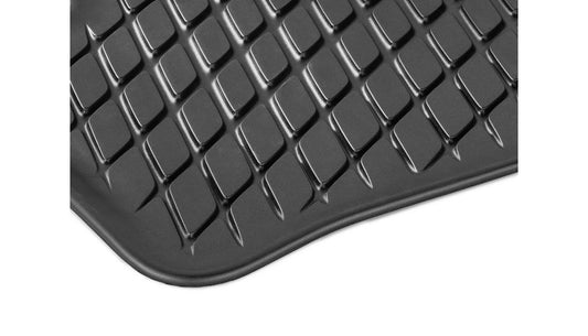 Genuine Mercedes-Benz All-Season GLE floor Mats Dynamic Squares, Driver’s/Co-Driver’s Mat, 2-Piece