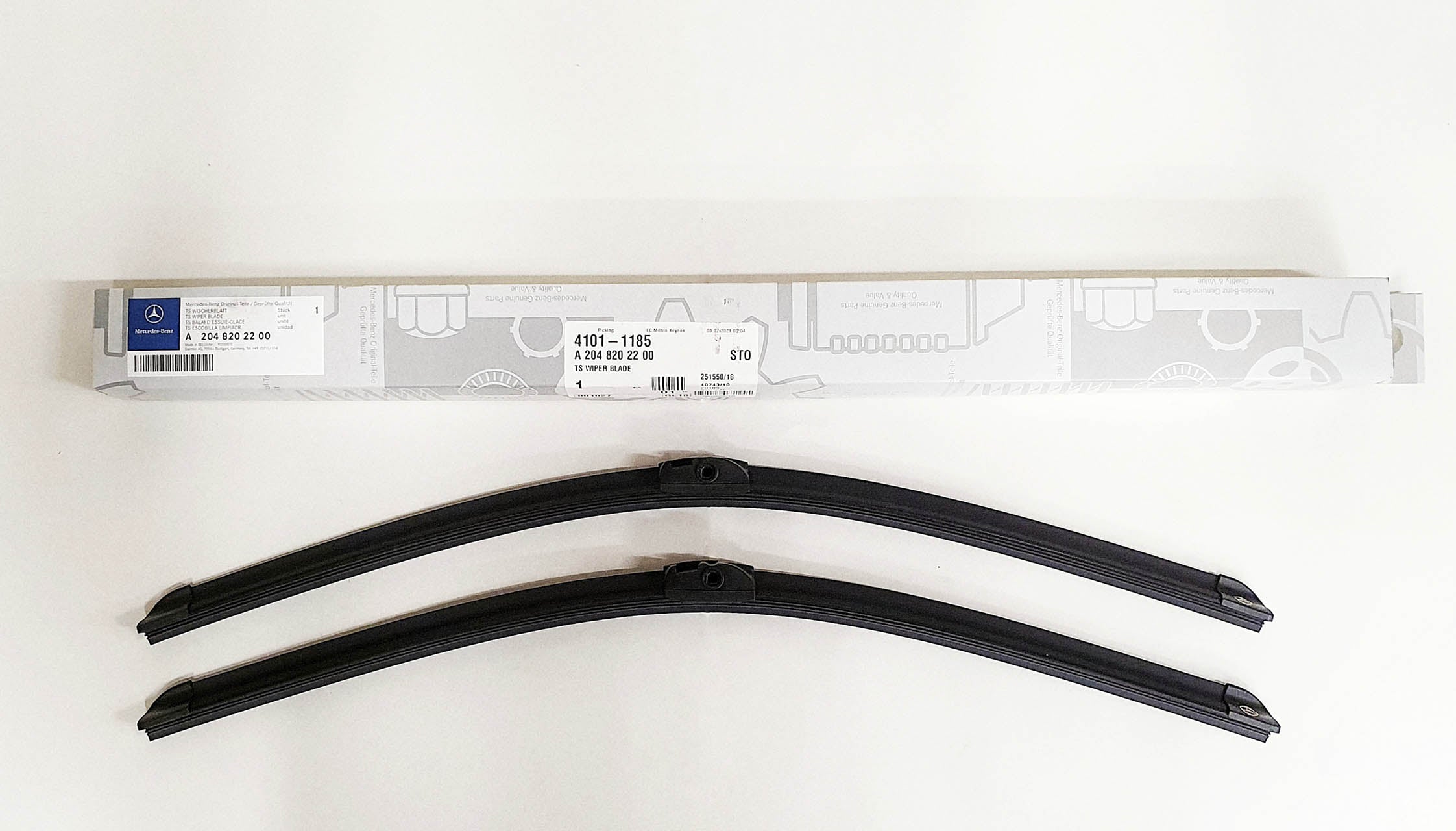 Genuine Mercedes-Benz C Class 204 Models Front Wiper Blades