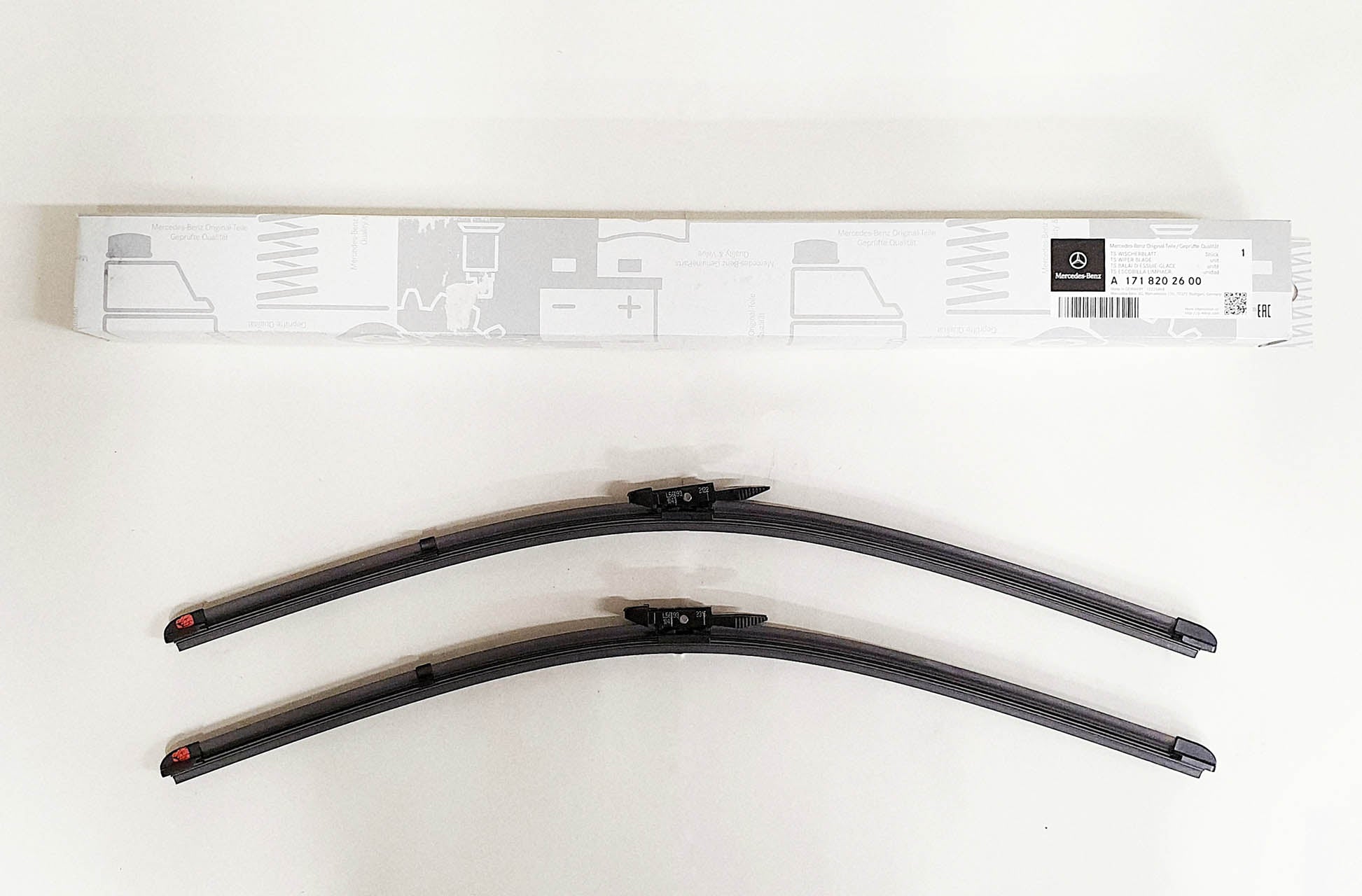 Genuine Mercedes-Benz Front Wiper Blades SLK 171 & 172 Models