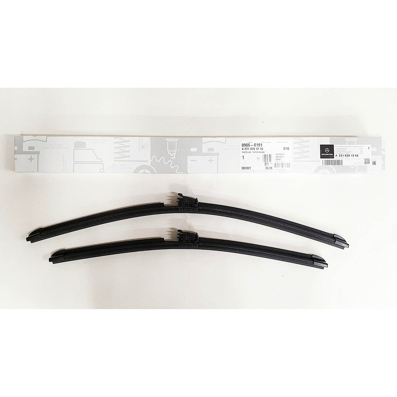 Genuine Mercedes-Benz SL Class Heated Front Wiper Blades For R231 Models