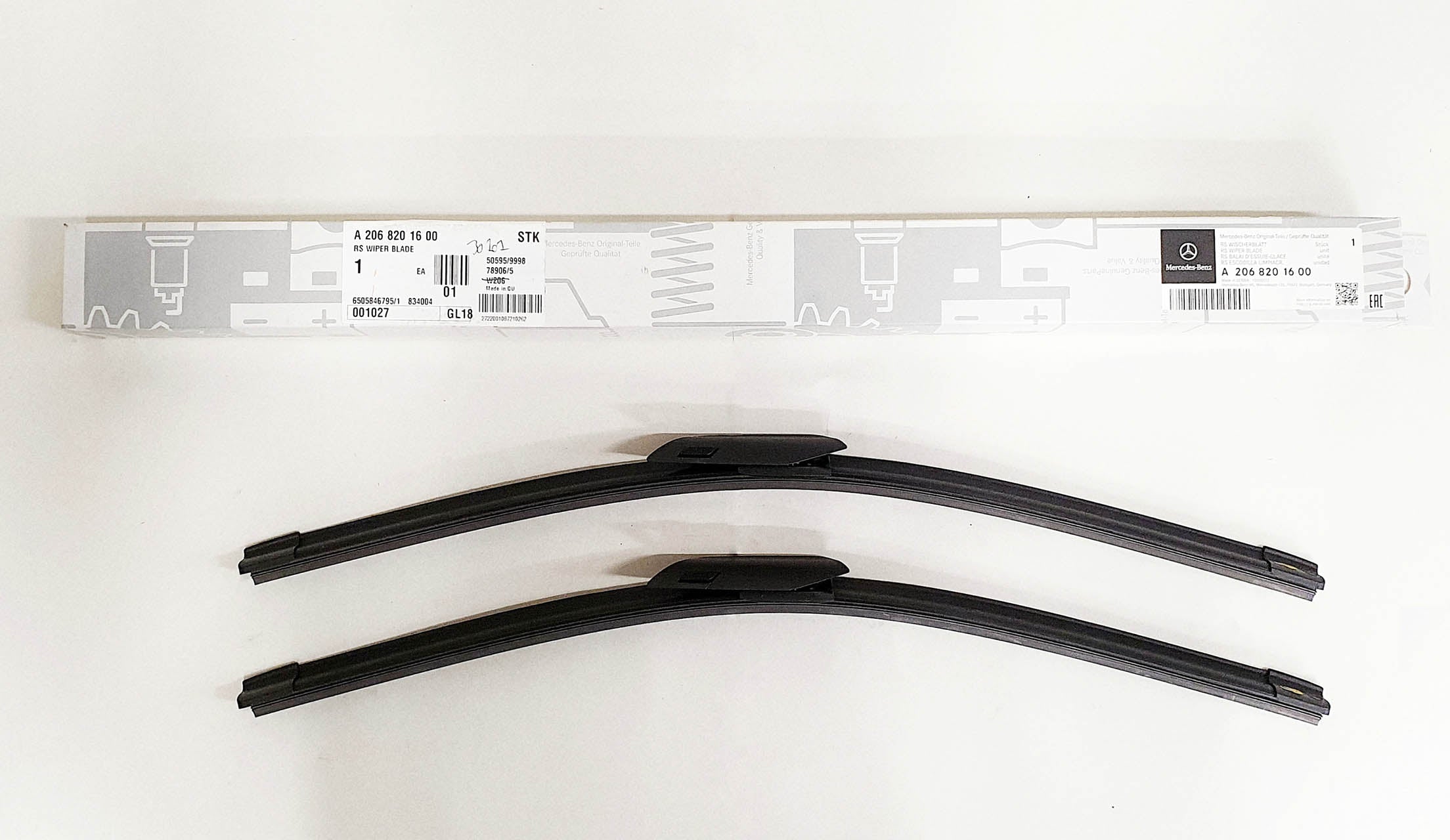 Genuine Mercedes-Benz C Class Front Wiper Blades 206 Models