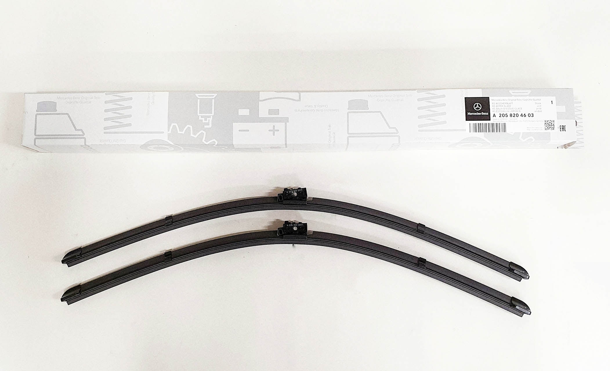 Genuine Mercedes-Benz C Class 205 Models, GLC, EQC Front Wiper Blades