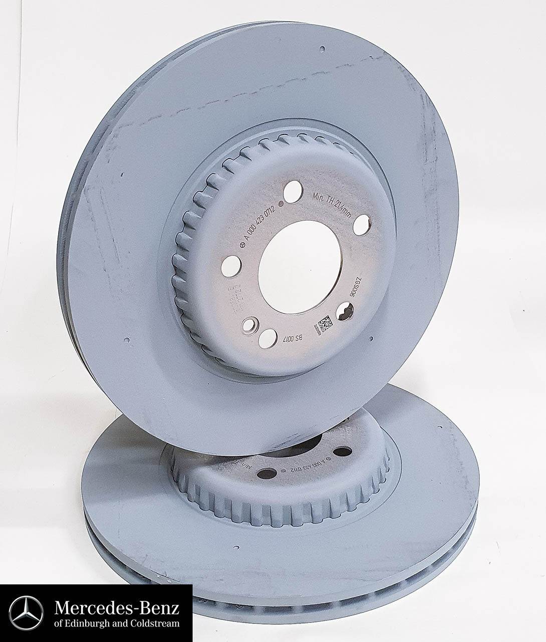 Genuine Mercedes-Benz Compound Light Brake Discs REAR Selected E Class C Class GLC