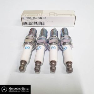 Genuine Mercedes-Benz Spark Plugs 4x A0041595803