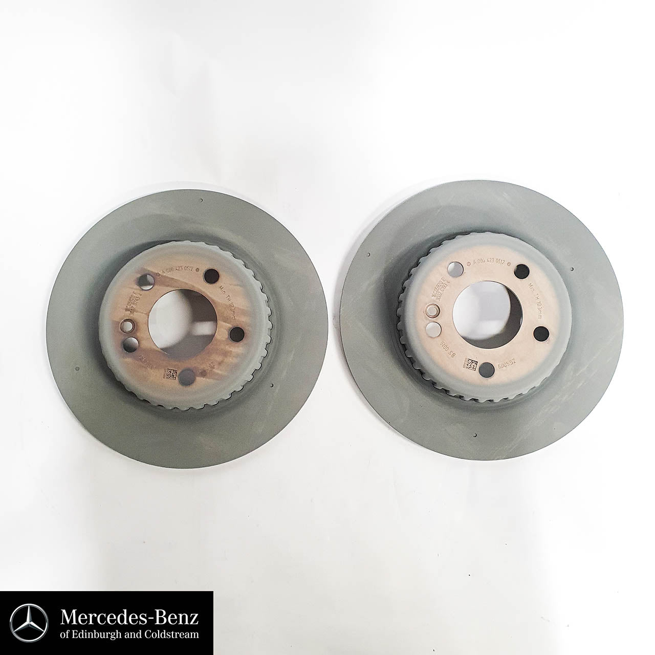 Genuine Mercedes-Benz Brake Discs Set REAR C Class 205