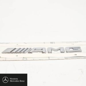 Genuine Mercedes-Benz AMG Chrome Model Badge For C-Class A2058172001
