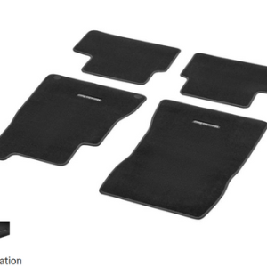 Genuine Mercedes-Benz Velour Floor Mats CLASSIC, Set, 4-Piece, Mid Grey Topstitching A-Class 177 Model Series