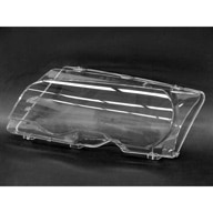 Left Headlight Lens, OEM - E46 323Ci 325Ci 328Ci 330Ci (00-03) & M3