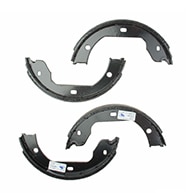 Rear Parking Brake Shoe Set - E36 M3, E23, E24, E28, E32, E34, E38 - 34416761294