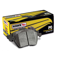 Front Brake Pads, Hawk Ceramic - E39 530i/540i/M5, E38 740i, E31 850i, E53 X5 3.0i/4.4i